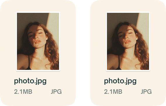 Instant image previews in ZappFiles