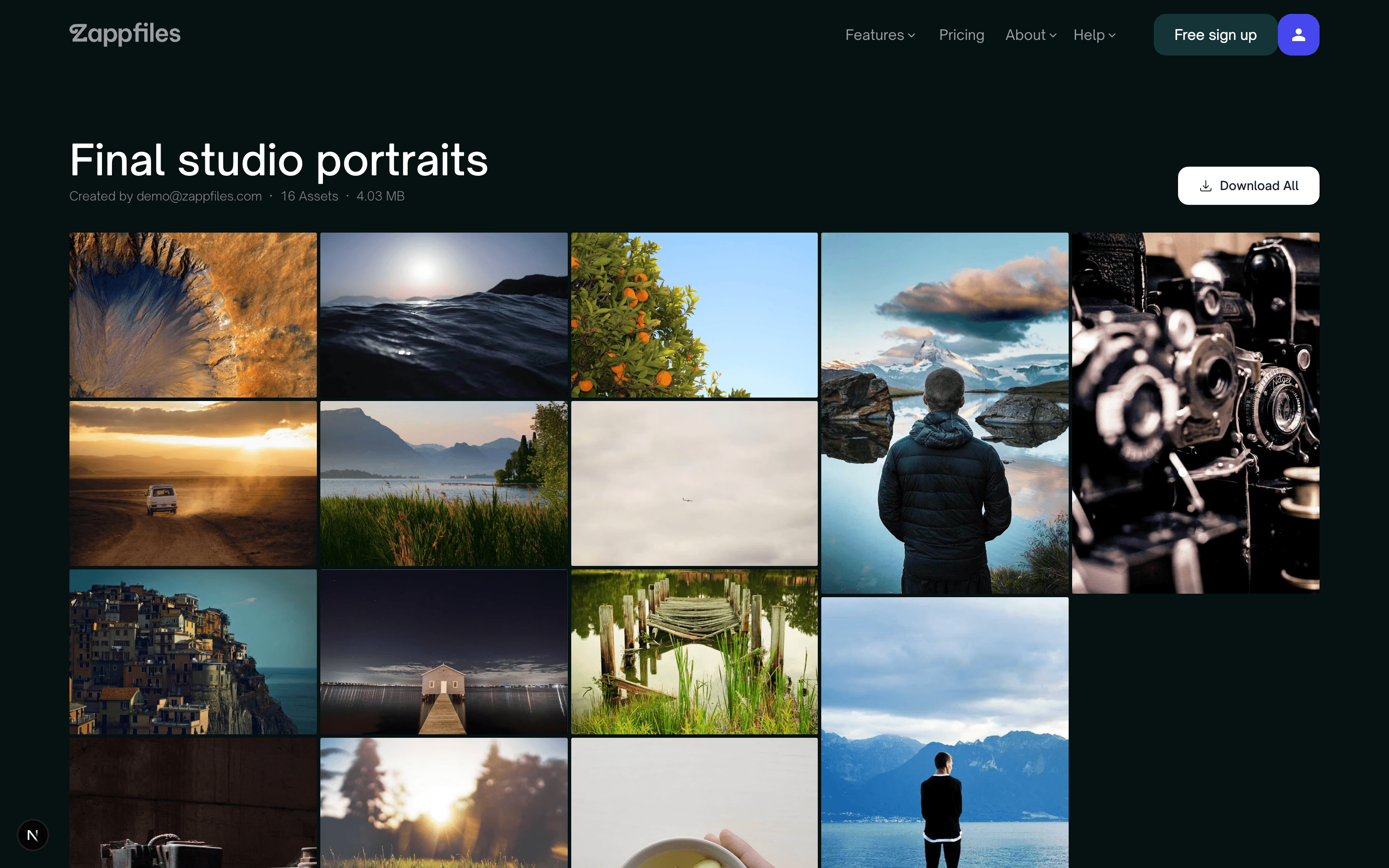 Grid Masonry appearance screenshot